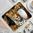 thumbnail image 2 of Leopard Printed Square Desk Pad Mouse Pad Desk Mat Non-Slip Rubber Bottom – 8.3x9.8 Inch – Suitable for Office and Gaming, 2 of 6