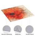 thumbnail image 4 of ZICANCN Dish Drying Mat for Kitchen Countertop, Poppy Flower Drainer Mats with Non-slip Rubber Backed, Super Absorbent Easy Clean Rack Pad,\r\n16x18 Inches, 4 of 9