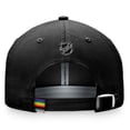 thumbnail image 4 of Men's Fanatics Black Florida Panthers Team Logo Pride Adjustable Hat, 4 of 4