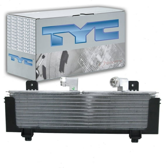 TYC Automatic Transmission Oil Cooler compatible with Chevrolet Silverado 3500 HD 6.6L V8 2017-2019