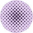 thumbnail image 1 of Ahgly Company Machine Washable Indoor Round Transitional Rich Lilac Purple Area Rugs, 7' Round, 1 of 7