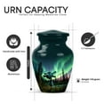 thumbnail image 2 of Yatskia Telescope Northern Lights Urn for Ashes for Women, Decorative Urns for Adult Ash, Little Funeral Urns for Human Ashes Adult Man, (Classic Pack of 1, 3 Inch), 2 of 8