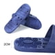 thumbnail image 5 of Zapatillas de Masaje Terapéutico para Hombres, Alivio de Dolor y Relajación, Talla M (42-43), Color Negro, Material PVC, Diseño Ergonómico con Botones de Silicona, Ideal para Regalo., 5 of 6