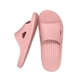 thumbnail image 4 of Women Shower Shoes Casual Stylish Shower Slippers Non-Slip Open Toe House Slides Comfortable Lightweight Bathroom Sandals Pink 8 [EU-40], 4 of 5