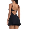 thumbnail image 5 of Bnwani Tennis Dresses for Women,Women's Dresses,Built-in Bra,Quick Drying,Breathable,Casual,Black,L, 5 of 5