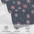 thumbnail image 5 of Yayeee 100% Cotton Hand Towels for Bathroom 16" x 28" Soft Absorbent Kitchen Towel, Red Fireworks Pattern, 5 of 7