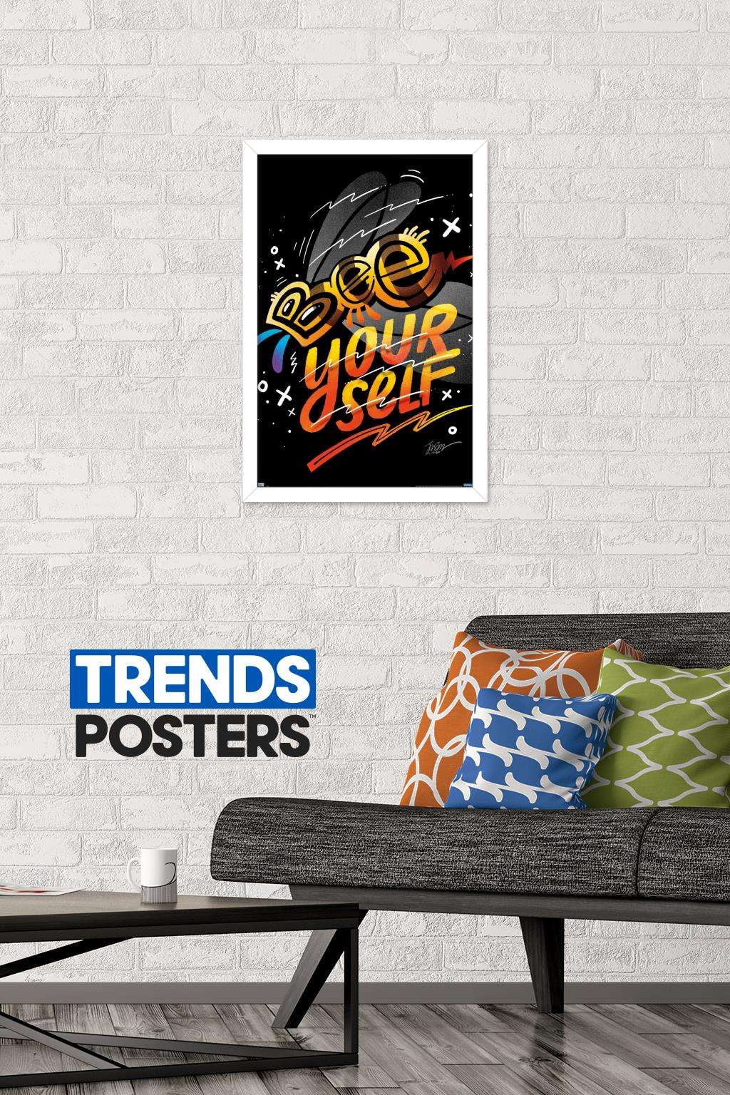 Jason Naylor - Bee Yourself Wall Poster, 14.725" x 22.375", Framed