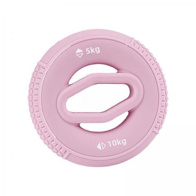 2 Anillos De Agarre Manual Para Entrenamiento De Trituración, Bola De Agarre Físico, Fortalecedor De Agarre De Mano, Color Rosa, De 5 A 10kg