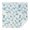 Lightblue Daisy Flower-1, variant on Gray Daisy Flower Pattern Square Tablecloth,Waterproof Square Table Cover,Wipeable Spillproof Washable Table Cover for Home Kitchen Party Decor 42"X42"(107x107cm)