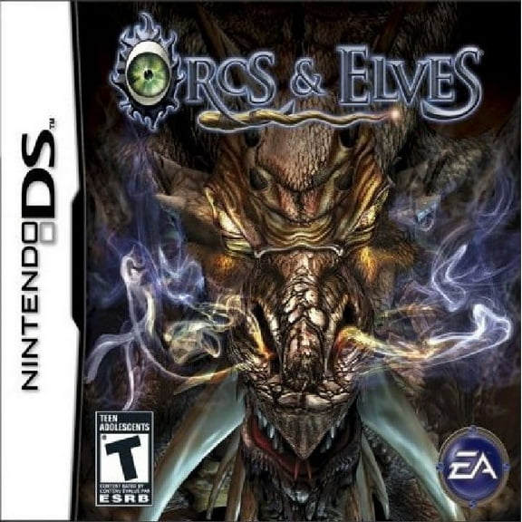 Restored Orcs & Elves (Nintendo DS, 2007) RPG Game (Refurbished)