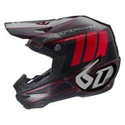 6D Helmets 10-3506 - ATR-1 Point Medium Black/Red Off-Road Helmet