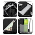 thumbnail image 3 of Lightweight Large Capacity Foldable Backpack, Durable Material, Compact & Multi Purpose, Suitable For Outdoor Sports, Travel, Hiking, Camping, 32x15x47cm, Oxford Cloth, 3 of 8