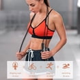 thumbnail image 3 of Wireless Ropeless Jump Rope Adjustable Cordless Skipping Weighted Fitness Gym, 3 of 7