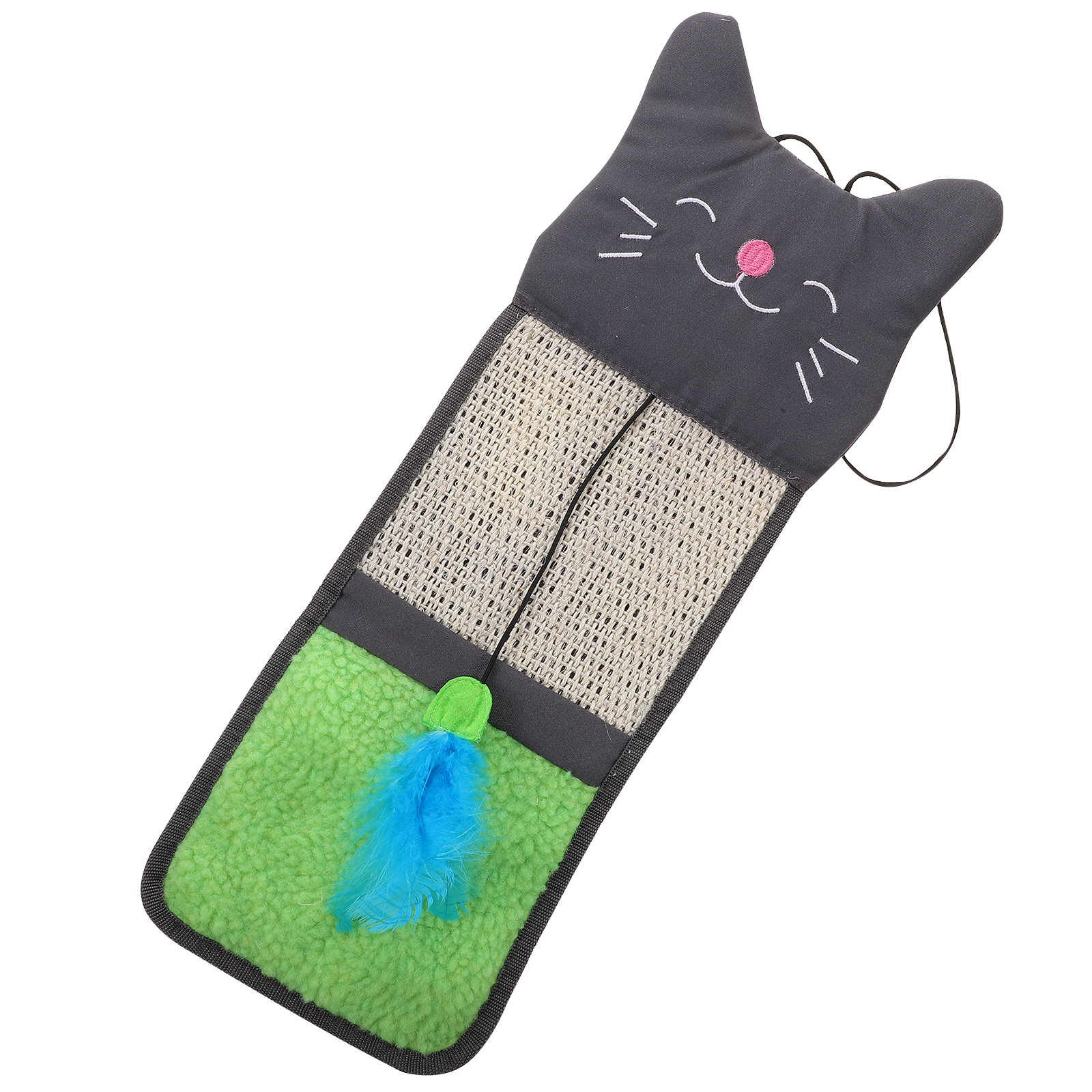 NUOLUX Cat Scratcher Hanging Kitten Scratching Mat Stress Relief Car