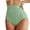 Z54-Green, variant on Women's Plus Size Lifting Underwear Seamless Super High Waisted Briefs Full Coverage Breathable Postpartum Panties