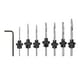 thumbnail image 2 of Brocas avellanadoras,Juegos de brocas avellanadoras,Tornillos de chaflán para carpintería Taladros para agujeros,Brocas para taladrar madera Agujeros para tornillos Avellanador HSS,Broca, 2 of 8
