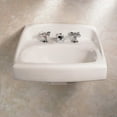 thumbnail image 2 of American Standard Lucerne Wall-Mount Sink with 8 in Faucet Hole White, 2 of 3