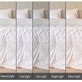 thumbnail image 3 of RUVANTI 100% Cotton Duvet Cover Waffle Weave - Circle - Coconut White Circle - Twin - 2 Pieces, 3 of 8