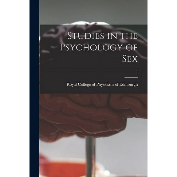 Studies in the Psychology of Sex; 1 (Paperback)