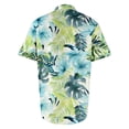 thumbnail image 5 of Hawaiian Shirt for Men Short Sleeve Button Down Lapel Collar Casual Loose Fit Tropical Holiday Beach Shirts, 5 of 5