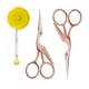 thumbnail image 4 of 2 tijeras de acero inoxidable para , tijeras de cigüeña dobdas para sastrería con cinta métrica de 150 cm para , costura, costura, punt Soledad Tijera de sastre, 4 of 10