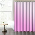thumbnail image 2 of Ombre Shower Curtain Sets for Bathroom Gradient Light Pink Stall RV Decor Modern Rose Pink Waterproof Fabric Room Partition Hotel Bathtub Shower Curtain with Hooks 70"W x 72"L (Pack of 1), 2 of 6