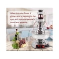 thumbnail image 4 of Red Wine Fountain Beverage Dispenser Machine 3 Tier With Heating Function Party Fountain Drink Machine, 4 of 8