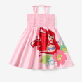 thumbnail image 3 of Disney Disney Princess. Vestido de encaje para niñas pequeñas de Moana y Ariel de PatPat, 3 of 3