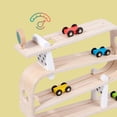 thumbnail image 4 of Coche de Carreras con Rampa de Madera, Juguete de Entretenimiento, Pista Duradera, Coche de Juguete para Sala de Estar, 4 of 7