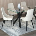 thumbnail image 4 of Set of 2 Mid Century Upholstered Side Chair, 4 of 6
