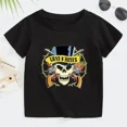 thumbnail image 3 of Camiseta de algodón para niños y niñas de 2 a 14 años con banda de rock Gun N Roses, camisetas de manga corta con estampado de música Kpop, ropa informal para bebés, 3 of 4