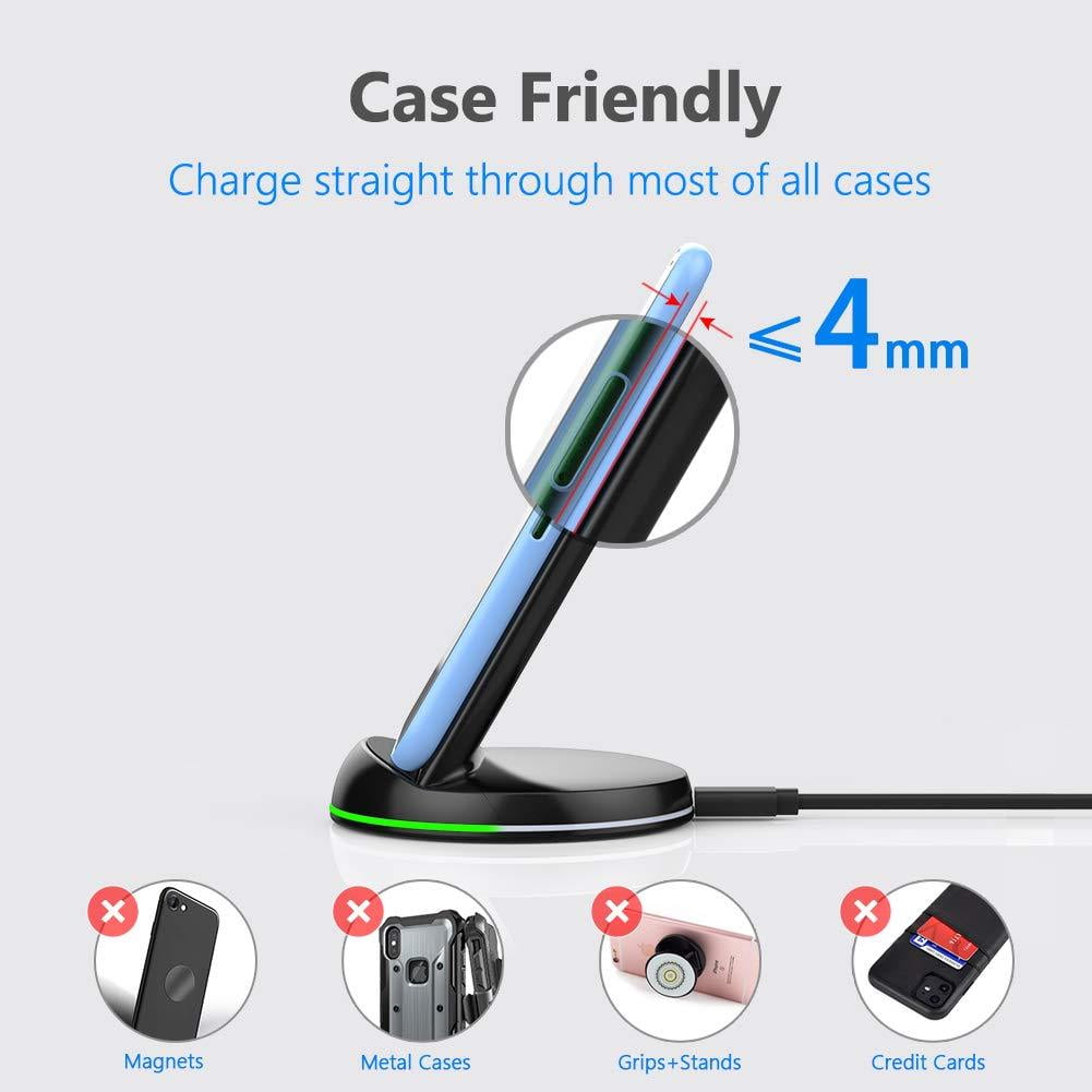 yootech wireless charger stand