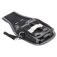 thumbnail image 1 of Bolsa de herramientas Jadeshay para electricista Poliéster Negro 600D Riñonera de reparación, 1 of 8
