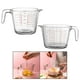 thumbnail image 1 of Vaso Dosificador shamjiam Taza medidora Cristal Resistente 18x10,5x10cm + 21x13,5x11cm, 1 of 8