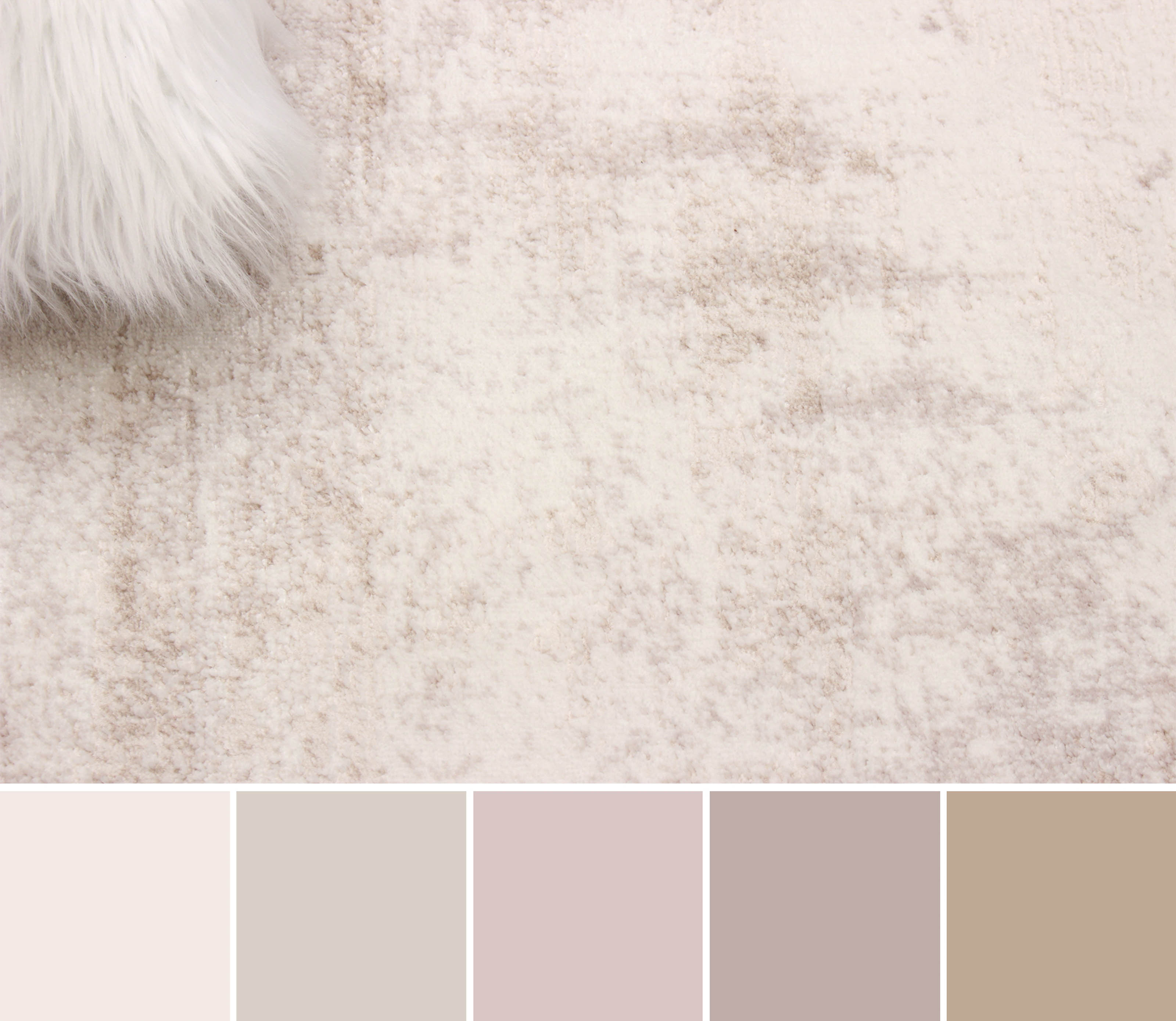 ECARPET Monica Tapis Contemporain / Moderne pour Salon, Chambre, Salle A Manger, Entrée, Couloir et Plus Encore.