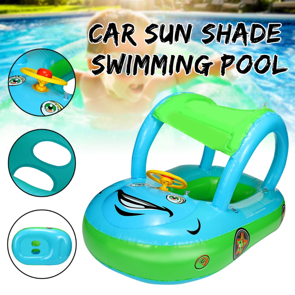 inflatable ring baby seat