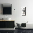 thumbnail image 3 of Stupell Industries Laundry Room Plank Pattern Typography Painting Black Framed Art Print Wall Art, 10 x 24, 3 of 9