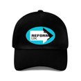 thumbnail image 3 of Gorra de béisbol unisex de algodón de Reform UK, 3 of 5