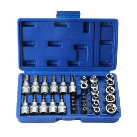 

OOKWE Torx Star Socket Set Male Female E Sockets with Torx Tool Kit External Torque
