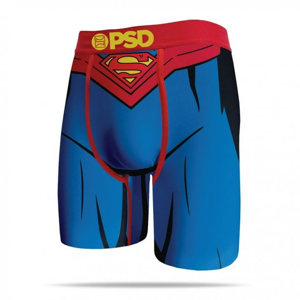 DC Comics Superman Suit Costume Men's PSD Boxer Briefs-XLarge (40