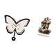 thumbnail image 5 of Reloj de pared de mariposa acrílico para oficina, comedor, habitación infantil, decoración de escritorio de granja, adorno de mesa único DIY, decoraci, 5 of 8