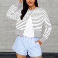 thumbnail image 2 of MEICHEN Womens Cardigan Sweaters Fashion Cropped Cardigan Lightweight Fall Women Clothes Cotton Knit Button Open Front Sweater Womens Blouses, 2 of 5