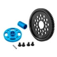 thumbnail image 3 of Metal RC Gears RC Conjunto de engranajes de alta velocidad Pieza de actualización, Reemplazo RC para TT02 54500, RC Crawler 1:10 RC Car DIY Modificado 66T, 3 of 10