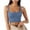 Blue-01, variant on HADST Women's Summer Slim Fit Tank Tops - Solid Color Square Neck, Sleeveless Camisole Shirts, Sizes S-XXL