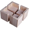 thumbnail image 1 of Heavy Duty Wood Bed Risers 4 Pack, Furniture Lifters for Underbed Storage & Floor Protection, 1 of 2
