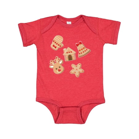 

Inktastic Christmas Gingerbread Cookies Gift Baby Boy or Baby Girl Bodysuit