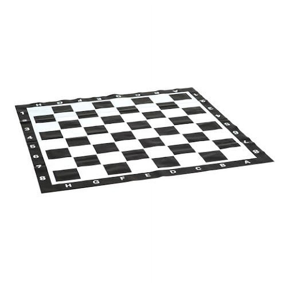 MegaChess 8 Tall Oversized Chess Set with Vinyl Roll-up Board & Reviews