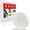 White, variant on Hook and Loop Tape Roll, 1/2 in 50 FT   Ties, Cut to Length, Double Sided, Self-Gripping Straps, Cord Ties for Office,   Management (Colored 5Roll*10ft)