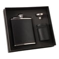 thumbnail image 2 of Visland Hip Flask Gift Set,Sports Flask for Liquor for Men, 7 Oz Hip Flask Set w/Funnel Shot Stainless Steel,Whiskey Liquor Pocket Flask, Flasks for Liquor for Men Gift Box, 2 of 13
