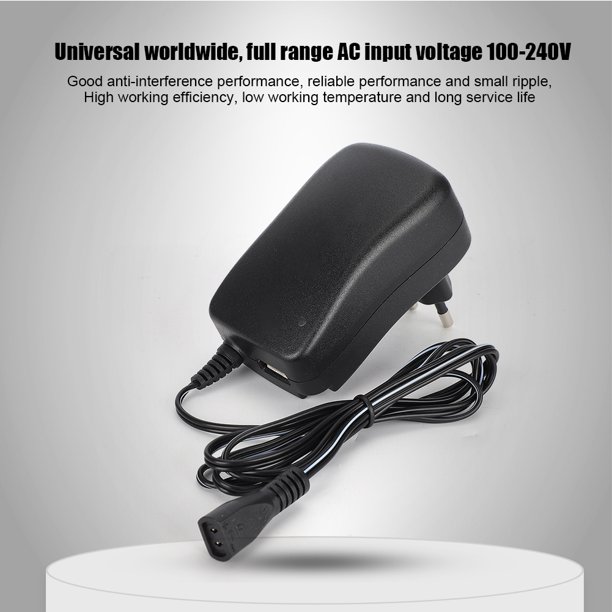 Adaptador De Fuente De Alimentación, 30W CA A CC Con 9 Puntas Y USB, Fuente De Alimentación Conmutada De 5V/2.1A Para Enrutadores, Monitores, Luces LED